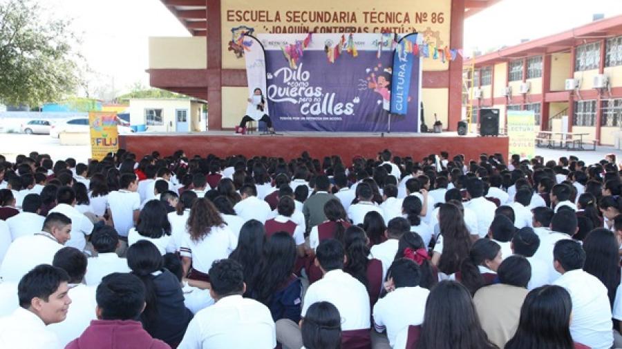 Contin&uacute;an sus actividades las Caravanas de la Feria Internacional del Libro Infantil y Juvenil en Reynosa Tamaulipas