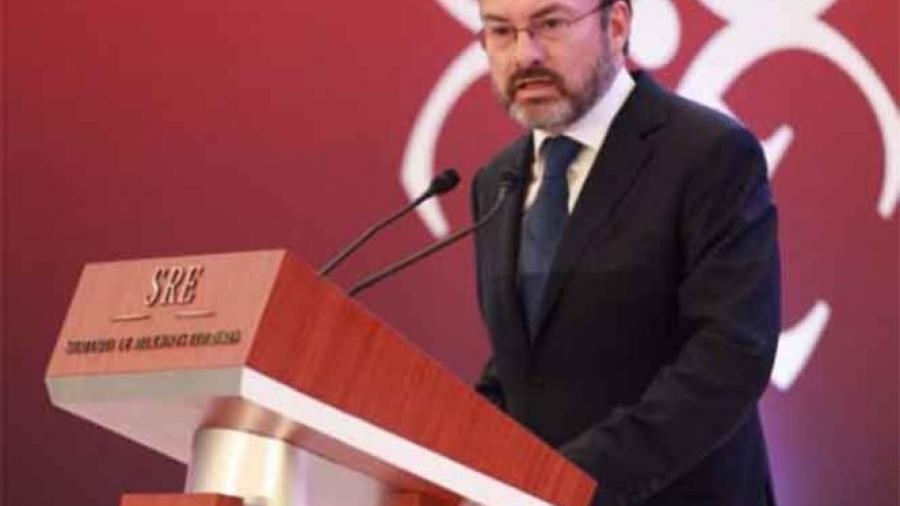 Exhorta Videgaray a embajadores a reforzar vinculos con Europa