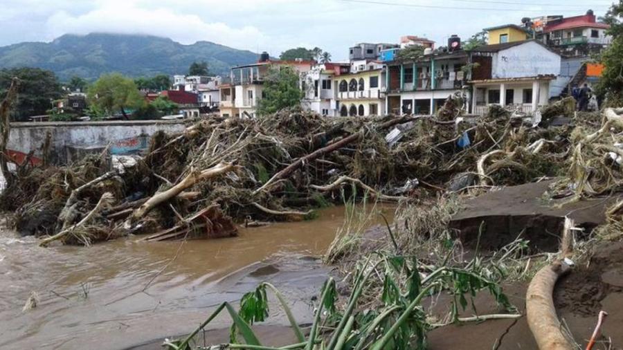 Lluvias dejan afectaciones importantes en Veracruz