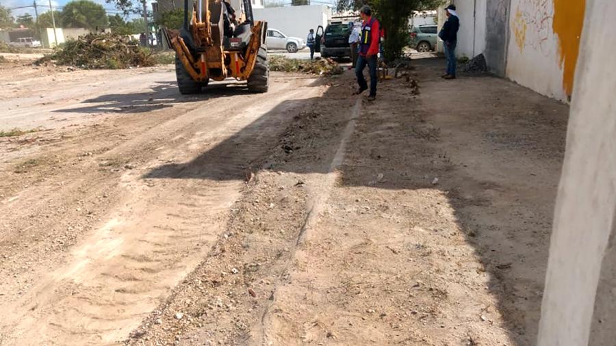 Erradica Gobierno de Tamaulipas tiradero clandestino en la Unidad Obrera