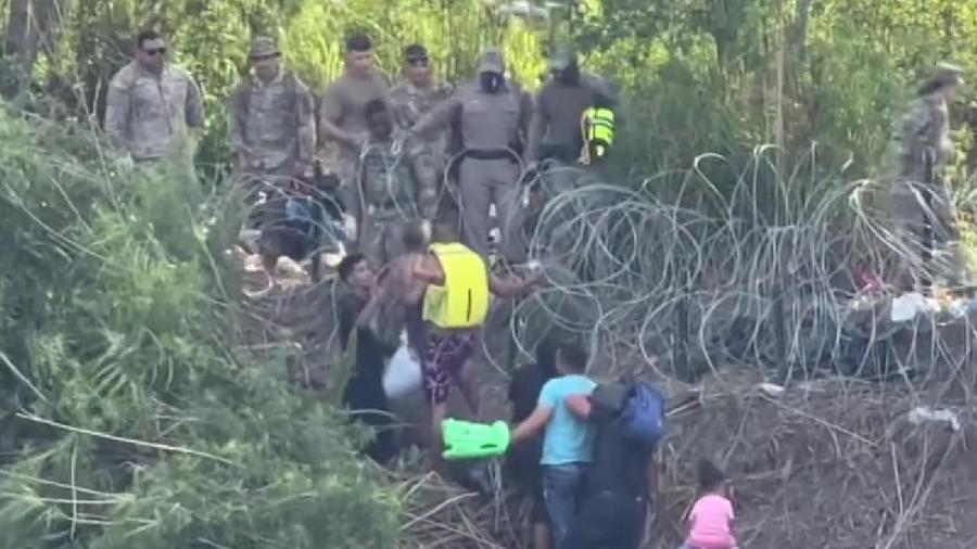 A unas horas de que finalice Título 42 rriban más elementos de la Guardia Nacional estadounidense a la frontera