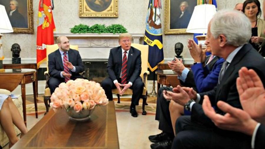 Trump recibe a estadounidense liberado por Venezuela
