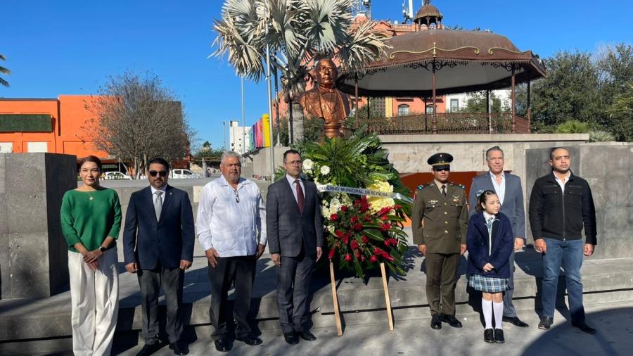 Conmemoran 107 aniversario de la Constitución Mexicana