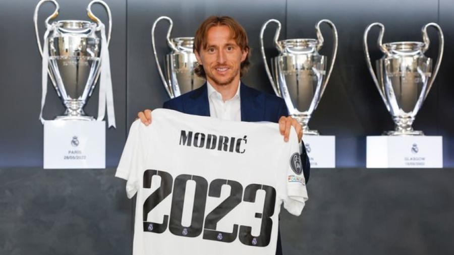 Luka Modric extiende su vínculo con Real Madrid