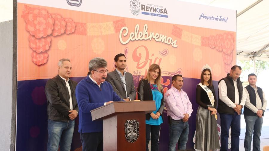 Inaugura Maki festividad tradicional 'Celebremos el Día de Muertos'