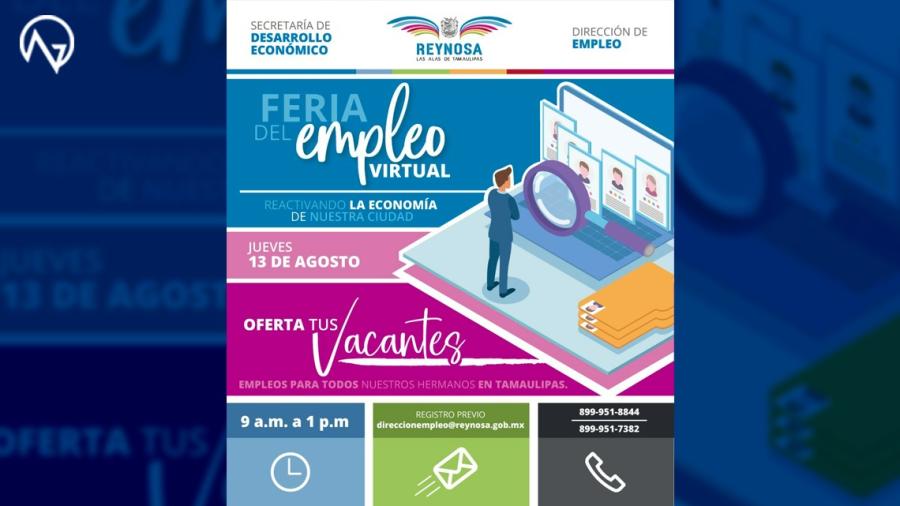 Invita Municipio a Feria del Empleo Virtual