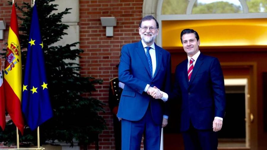 Celebran Rajoy y Peña Nieto acuerdo para modernizar relación UE-México
