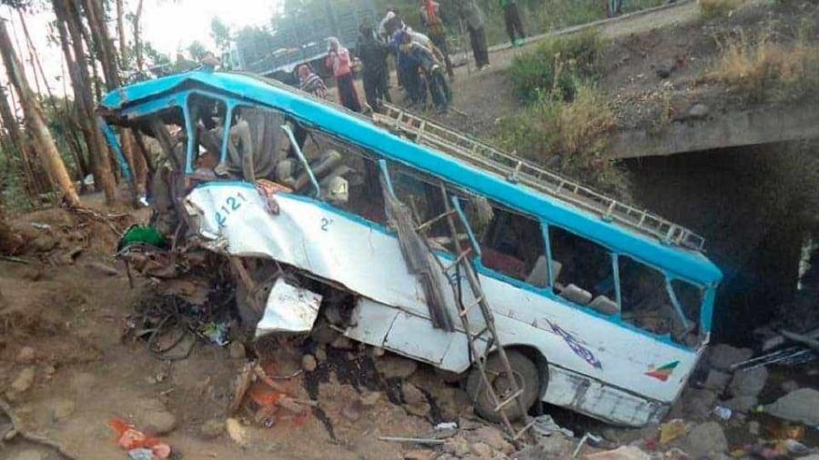 Fallecen 38 en accidente de autobús en Etiopía 