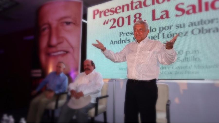 AMLO acusa a Zavala de buscar apoyo en EU contra la izquierda