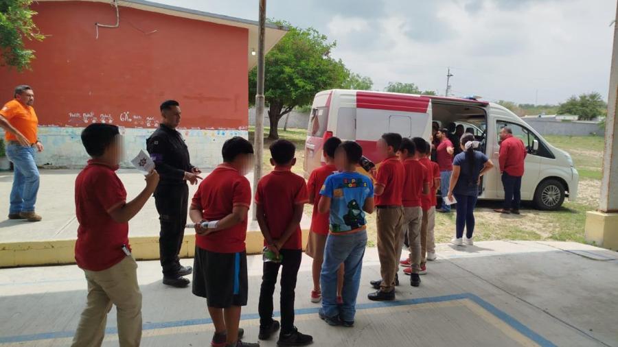 Imparte Guardia Estatal de Género pláticas contra la violencia a niñas y niños de San Fernando