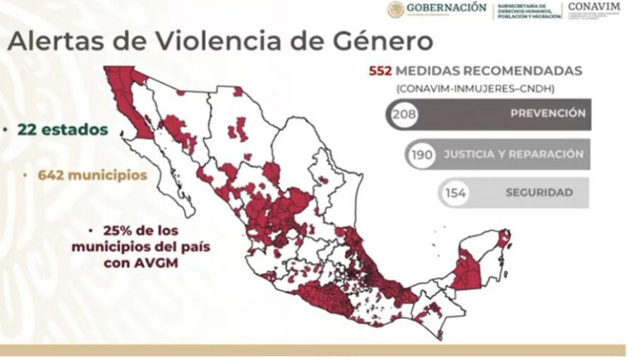 Violencia contra las mujeres en México es “grave e inocultable “: Conavim