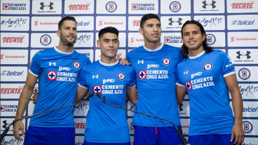 Cruz Azul presume sus nuevos refuerzos