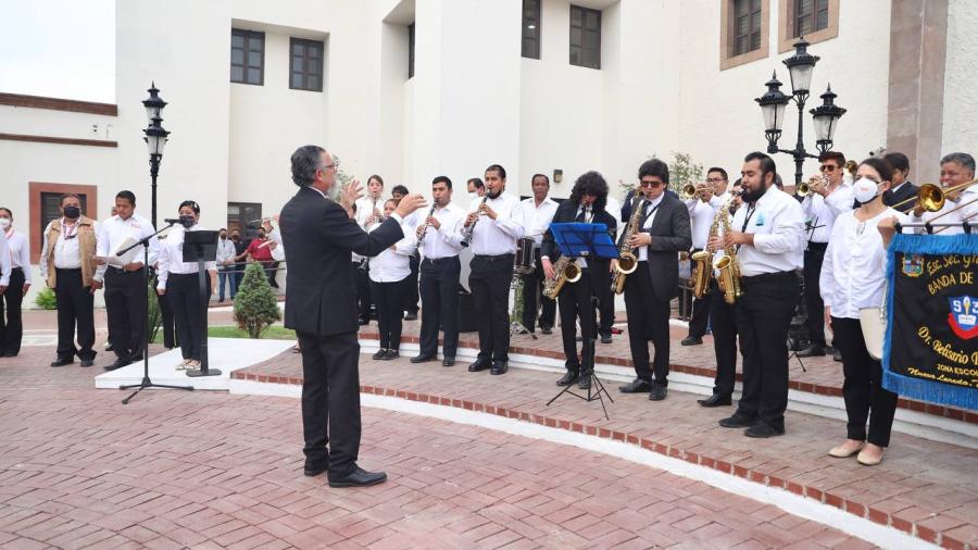 Ofrecerá concierto La Banda Municipal de Música en la Plaza 1 de Mayo 