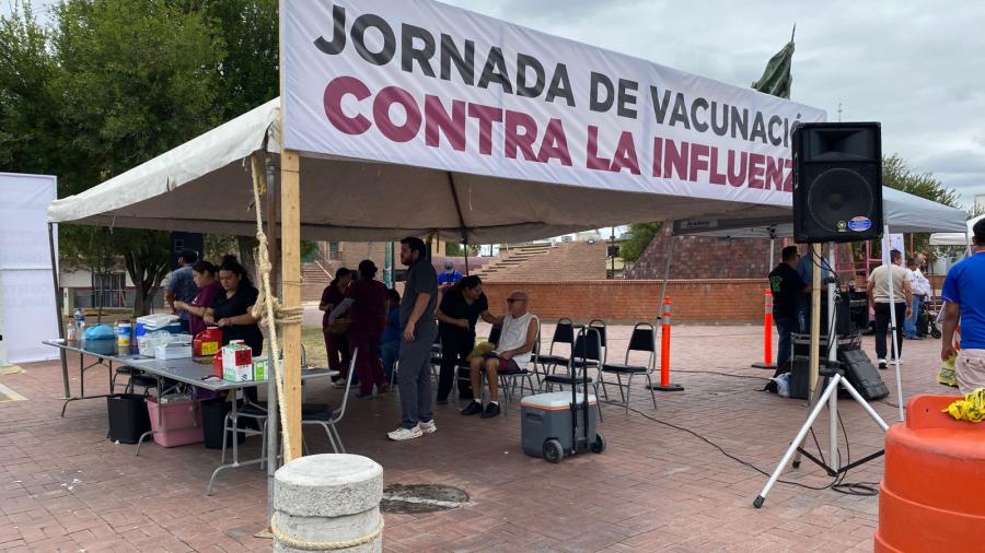 Vacuna municipio a miles contra influenza