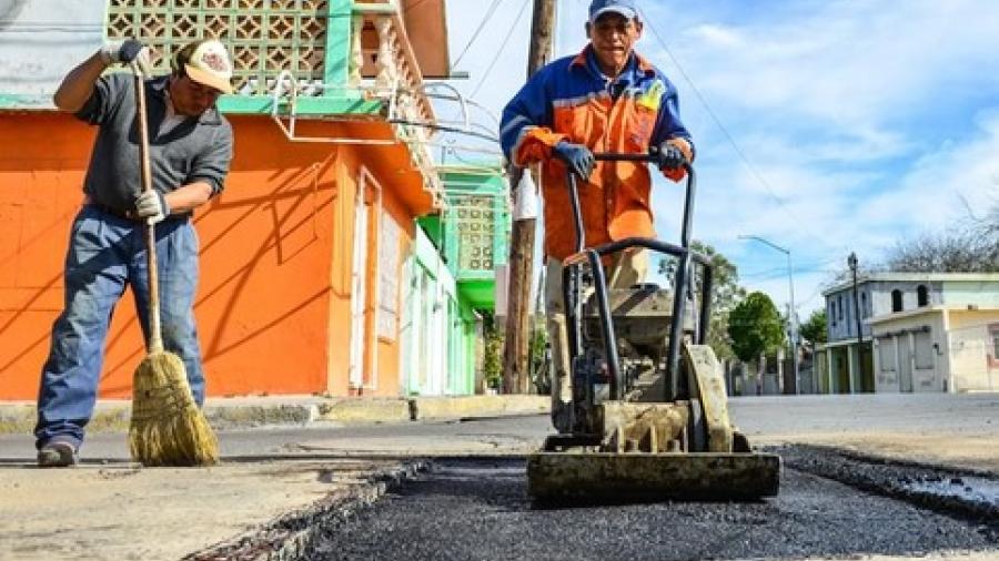 Continuará en Nuevo Laredo la reparación de calles en vacaciones