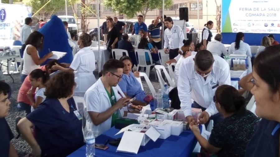 Éxito en Feria de la Salud COMAPA 2018