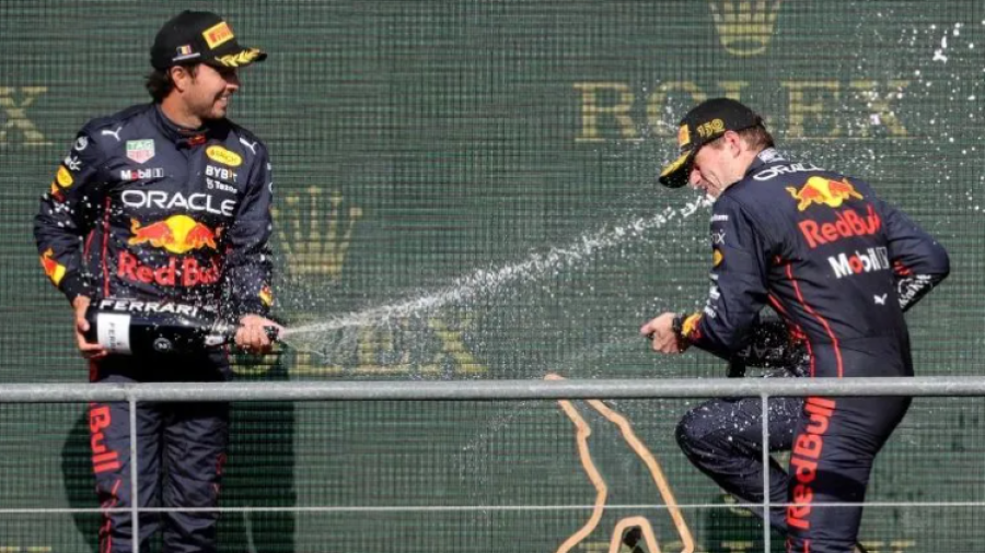  "Checo" Pérez termina segundo en el GP de Bélgica