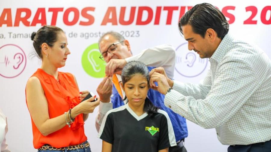 Apoyan en Reynosa a más de 200 pacientes con Aparatos Auditivos 