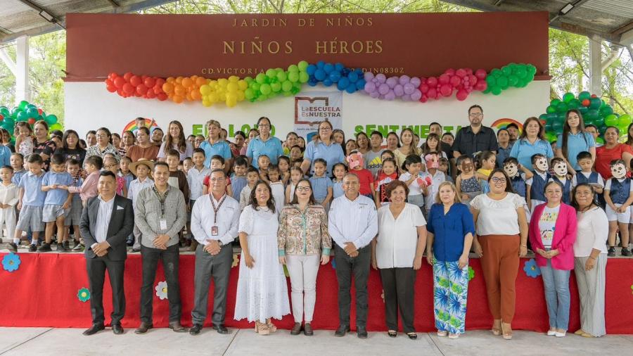 Logra “La Escuela es Nuestra” importante inversión en obra educativa en Tamaulipas