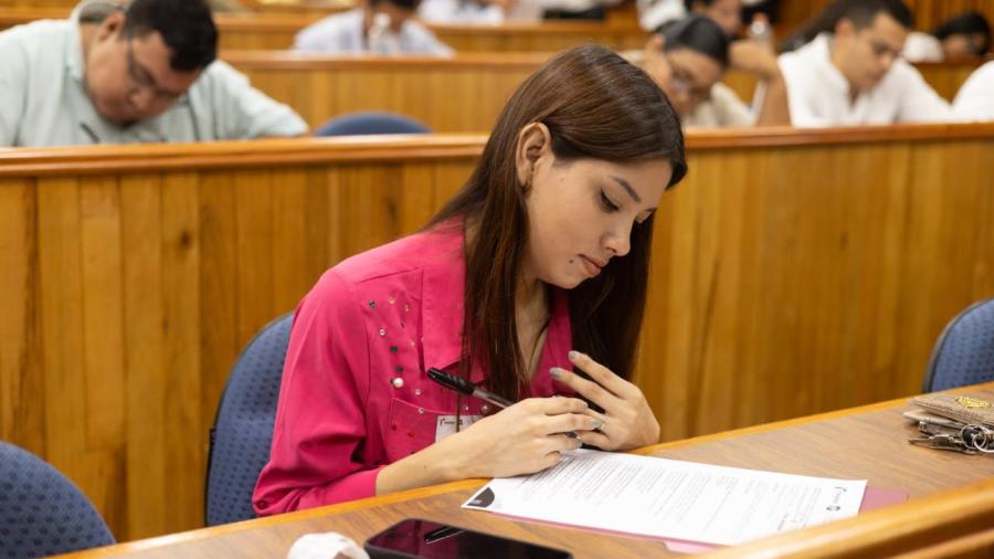 Aplica Secretaría General de Gobierno, exámenes a profesionales del derecho para la Comisión Estatal de Víctimas