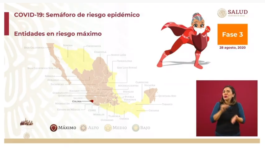 Tamaulipas y 9 estados más pasan a semáforo amarillo de riesgo epidémico  