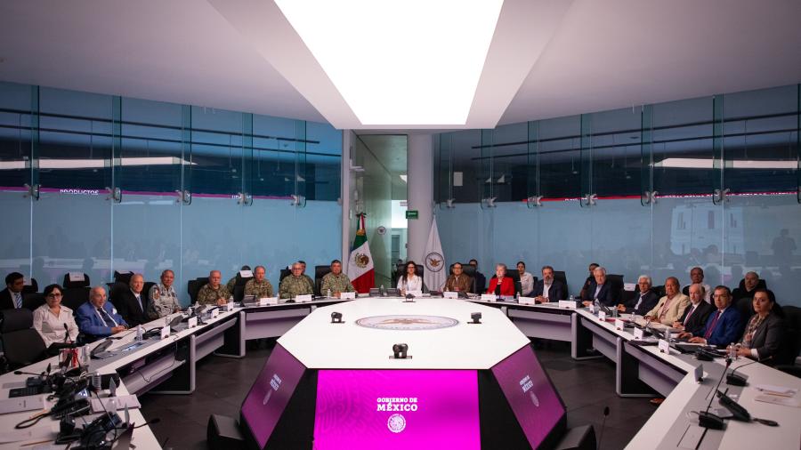 Instalan sesión permanente de Mesa de Seguridad