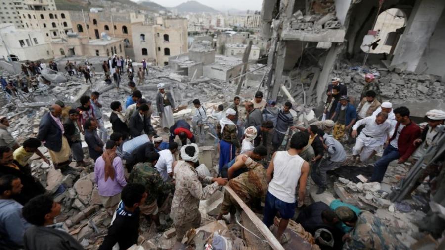 71 muertes civiles tras ataques militares árabe en Yemen