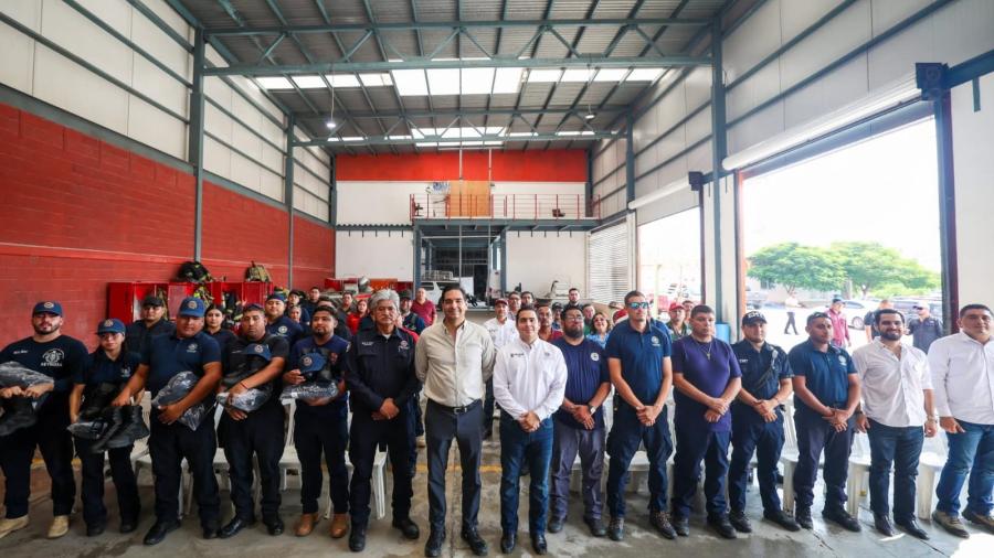 Fortalece Carlos Peña Ortiz integridad de la población ante siniestros a través de Protección Civil