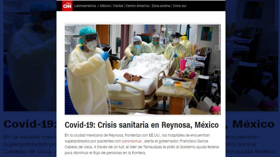 Crisis Sanitaria en Reynosa: CNN Español 