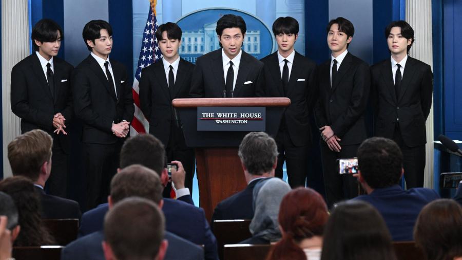  BTS ofrece discurso sobre racismo y crímenes de odio contra asiáticos en EU desde la Casa Blanca 