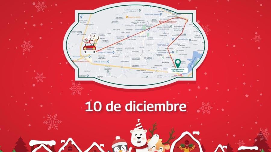 Llega Desfile Navideño 2021 a Reynosa