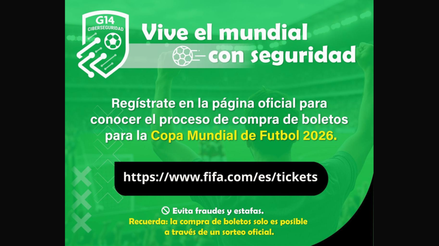 Realiza SSPC recomendaciones para prevenir estafas en compra de boletos para el Mundial