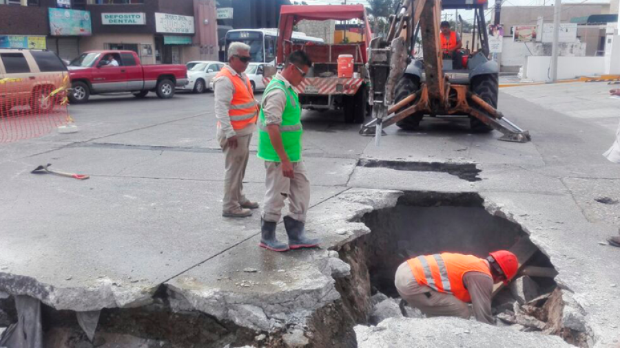 Aparece otra zanja de gran tamaño 