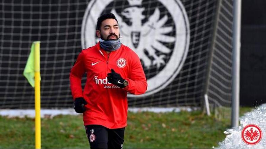 Regresa Marco Fabián a los entrenamientos con el Frankfurt