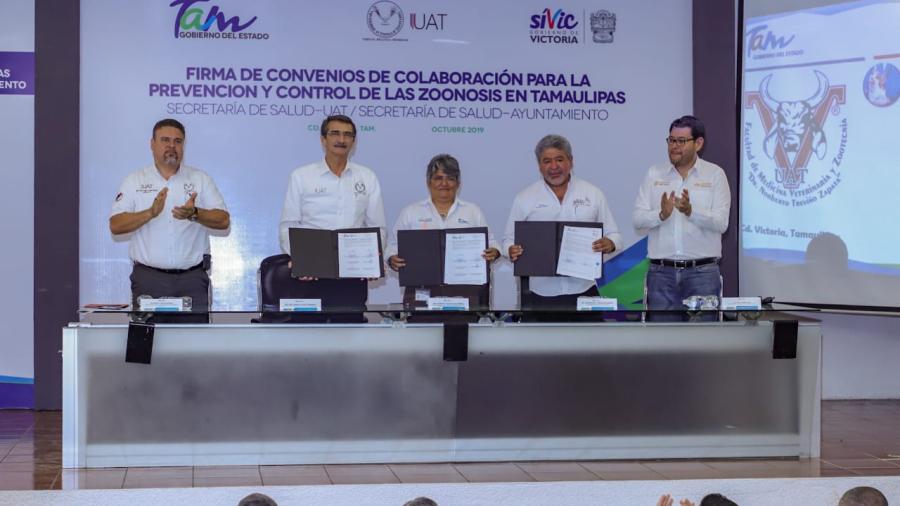 Firman convenio de colaboración Estado-Universidad para el control de las zoonosis