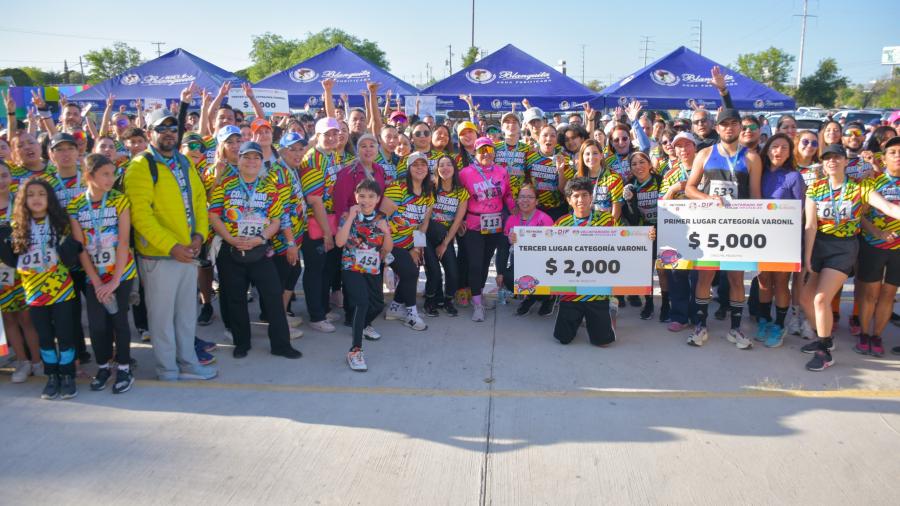 Realizan DIF-Reynosa y Voluntariado 'Corriendo Conectamos 2025', promoviendo el deporte y fortaleciendo a la familia