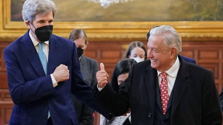 Se reunirán AMLO y John Kerry en la CDMX para abordar tema de la lucha contra el cambio climático