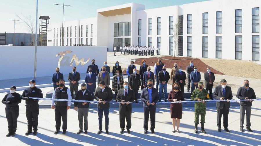 Inaugura Cabeza de Vaca complejo de seguridad en Nuevo Laredo