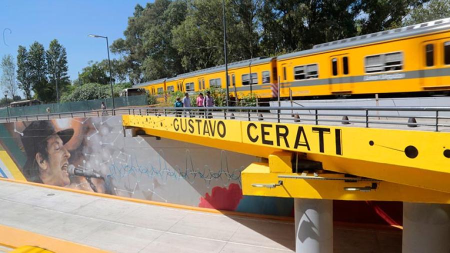 Inauguran en Buenos Aires un desnivel dedicado a Cerati