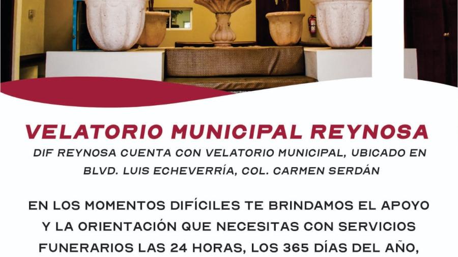Ofrece Alcalde Carlos Peña Ortiz atención en el Velatorio Municipal