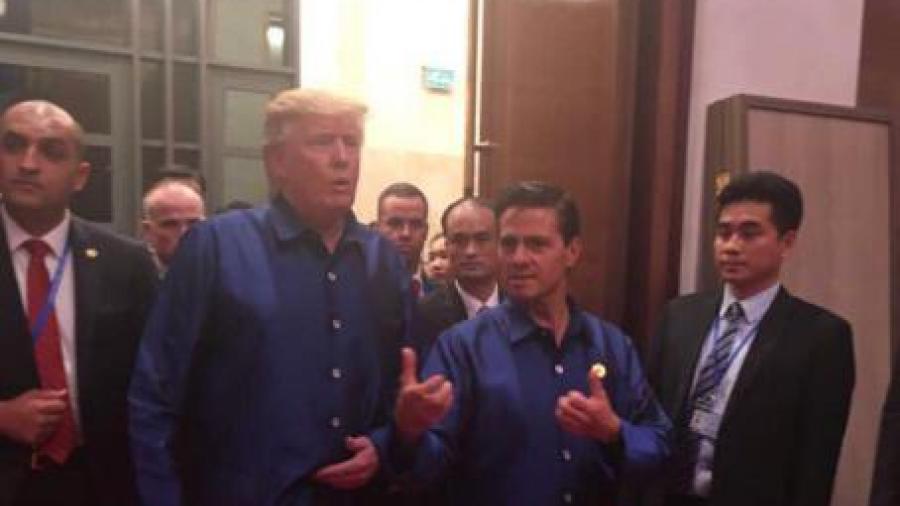 EPN se reúne con Trump en Vietnam
