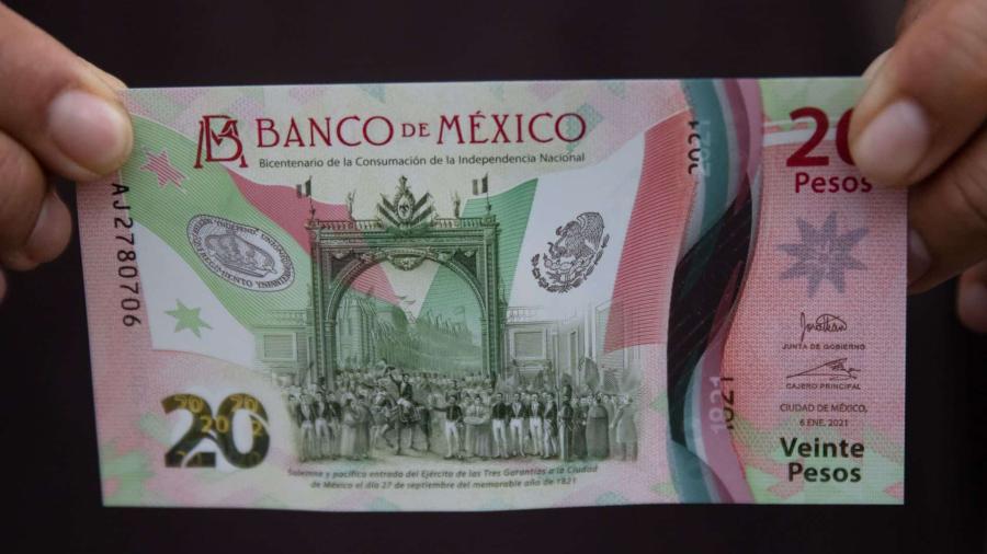 Billetes de 20 fueron usados como clave secreta por el Cartel de Sinaloa 