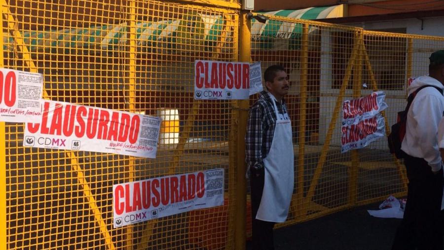 Clausuran taquería, una hora después se reabre